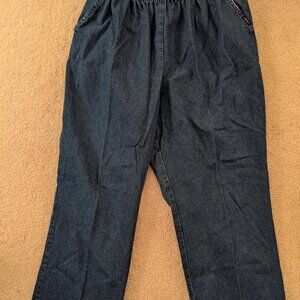 Excellent Condition Chic Blue Jeans, Size 18W Petite, Inseam 27